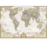Tapis Carte Du Monde Vintage