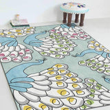 Tapis Paon Déco Chambre Bébé