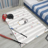 Tapis Chambre Bébé Pingouin Fantaisiste