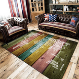 Tapis Planisphère Coloré
