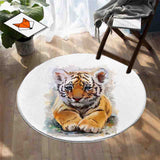 Tapis Bébé Tigre Regard Rayonnant