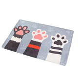 Tapis Avec Des Pattes de Chats