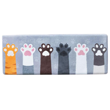 Tapis Chat <br> Pattes Colorées