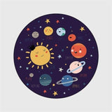 Tapis Rond Nom Des Planètes