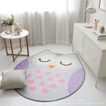 Tapis Hibou Chambre Fille