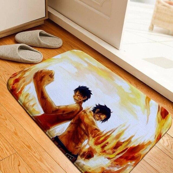 Tapis Rond One Piece Luffy & Co