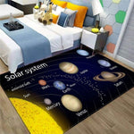 Tapis sur le thème de l'Espace et des Planètes